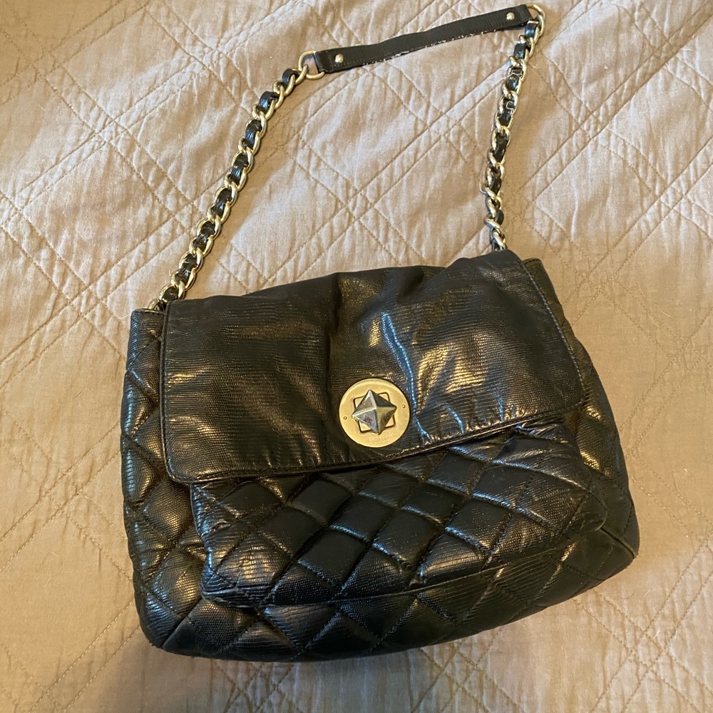 Kate Spade Black Leather Handbag